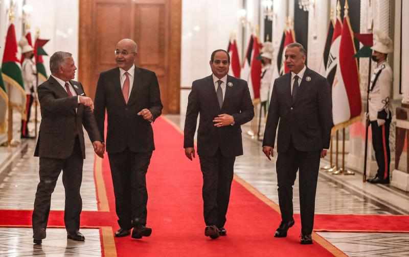 egypt jordan iraq summit baghdad