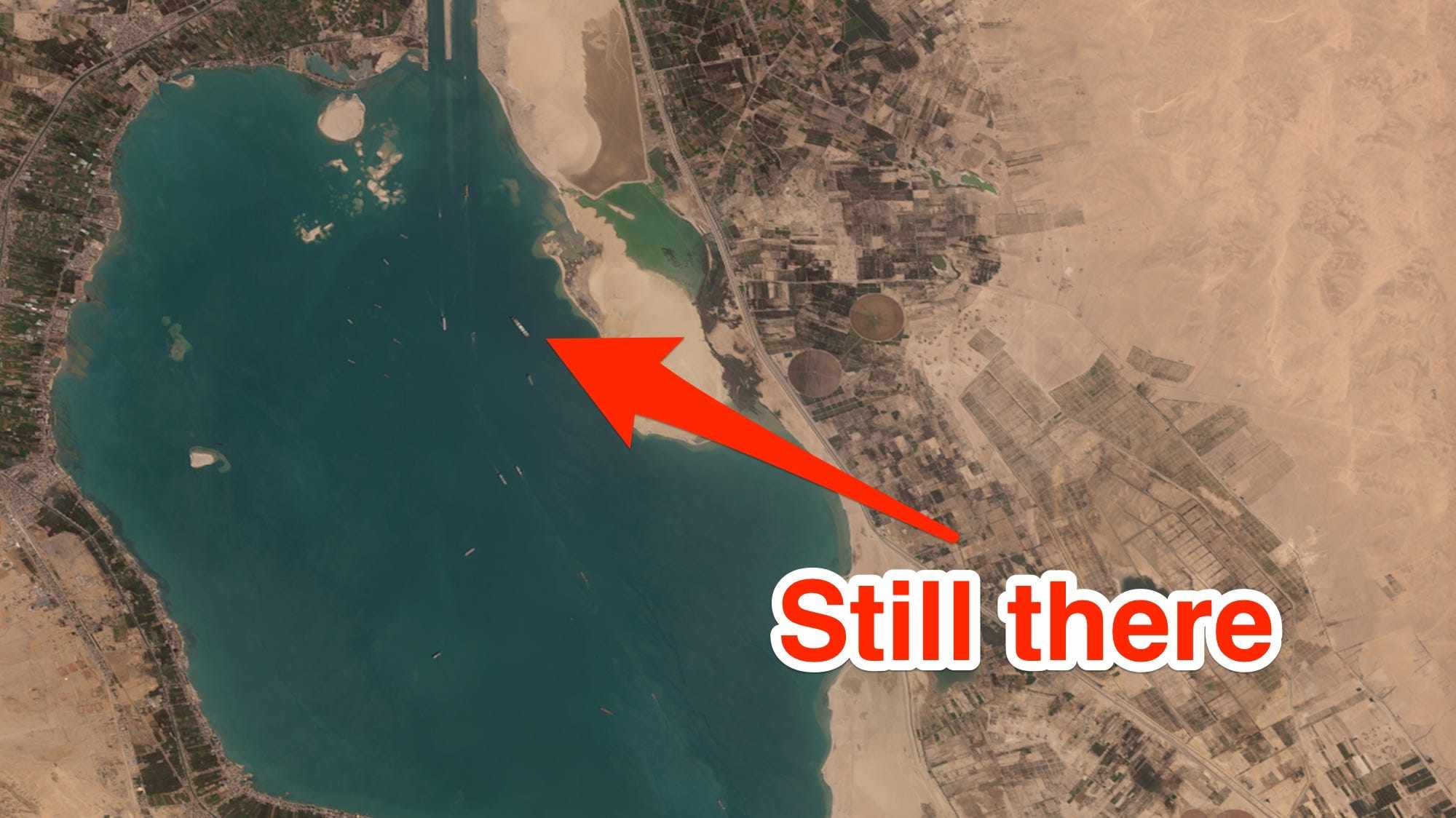egypt satellite images limbo compensation