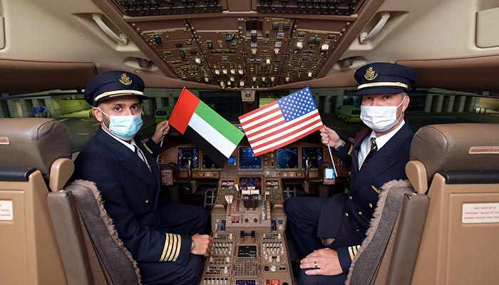 emirates miami flight airlines takes