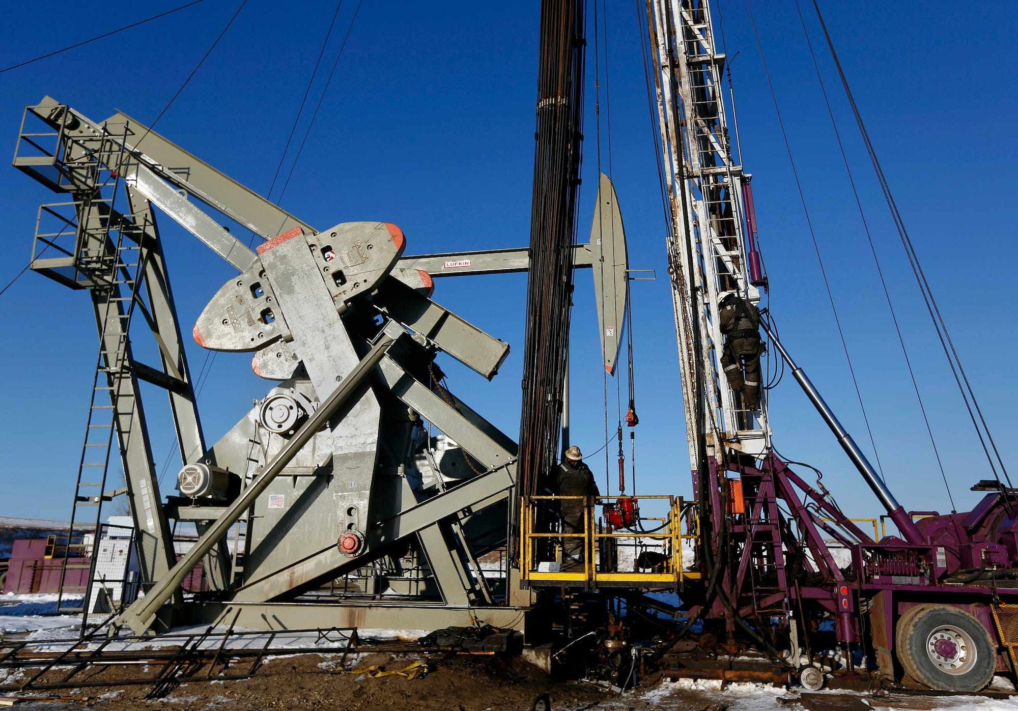 energy oil execs share rebound
