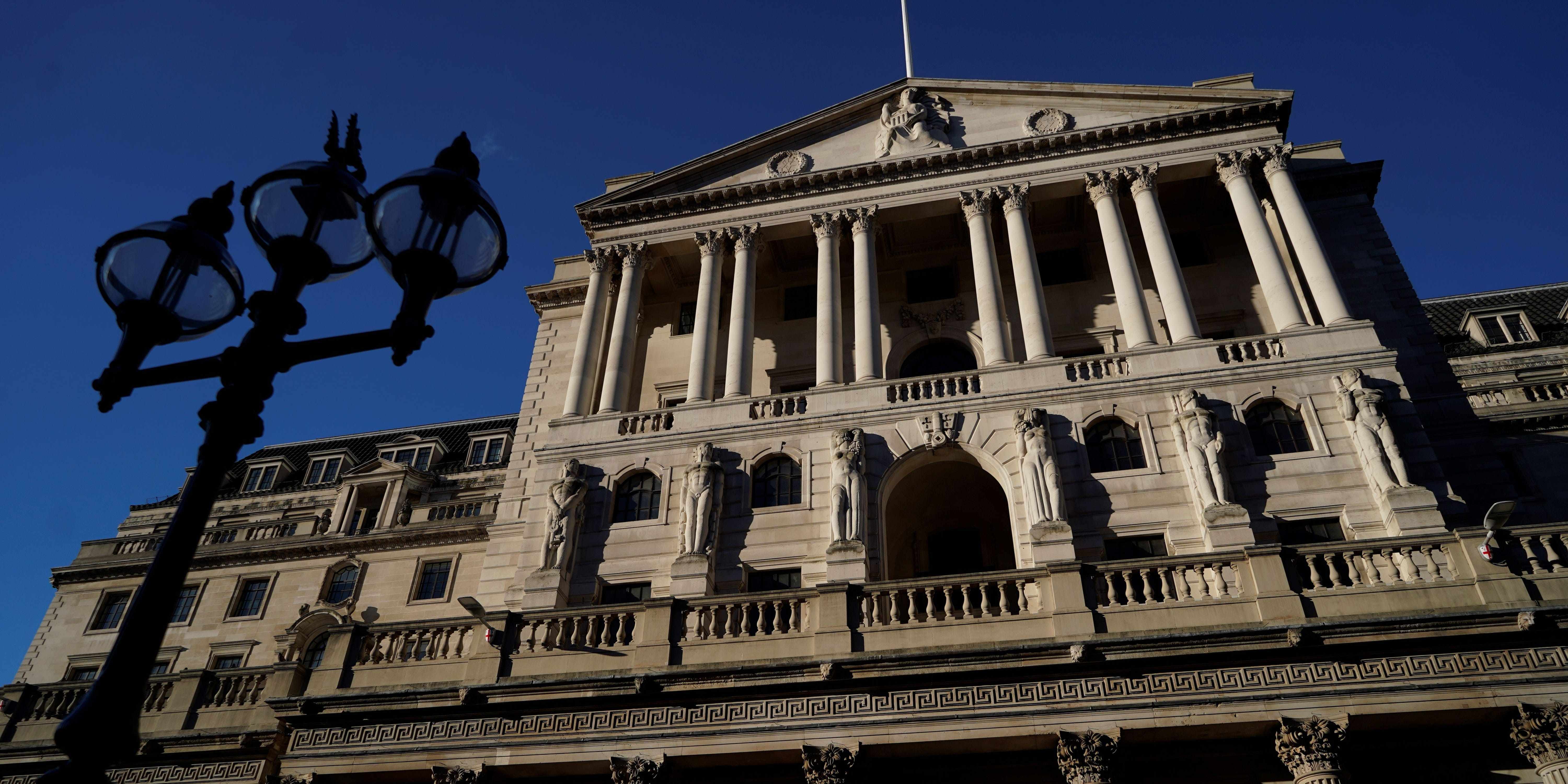 england bank rising bond yields