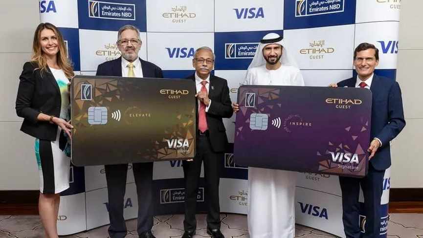 emirates,etihad,credit,launch,visa