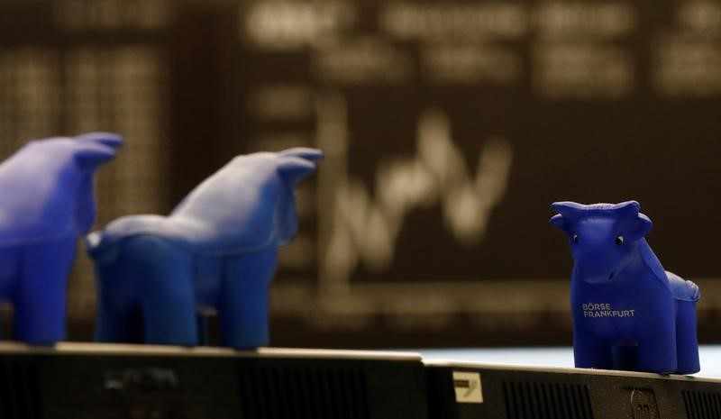 europe stock futures powell reassures