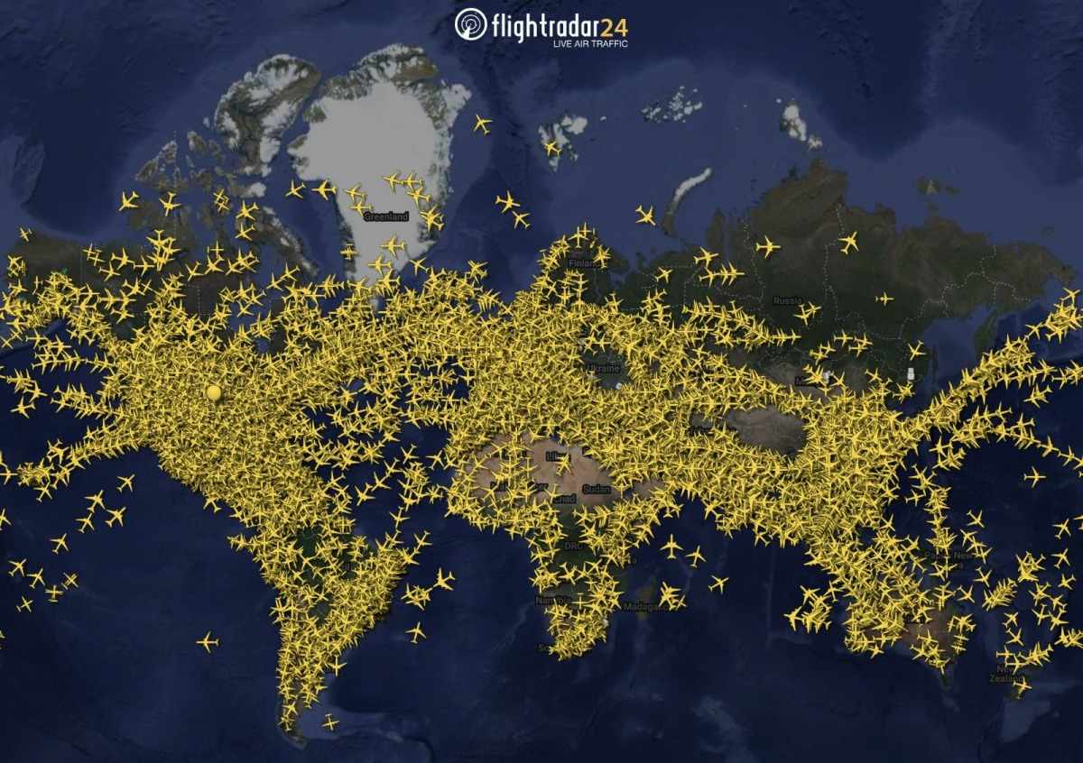 world,traffic,hottest,busiest,flight