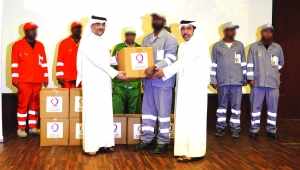 qatar,food,workers,packages,charity