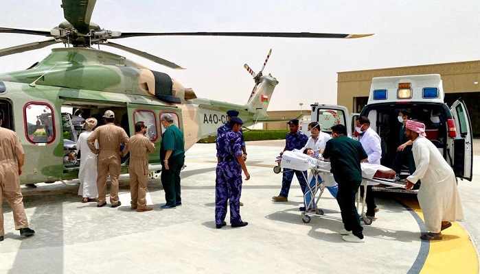 oman,times,injured,child,airlifted