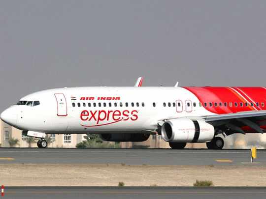 india dubai emergency flight landing