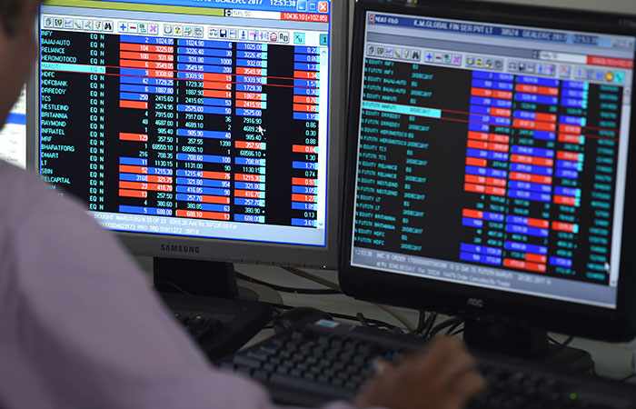 india record gains points stocks