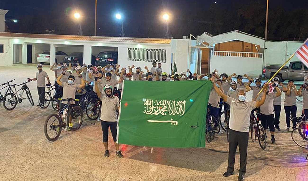 jeddah cycling group fitness tourism