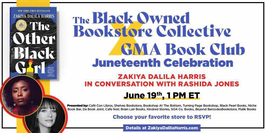 juneteenth bookstores events libraries books