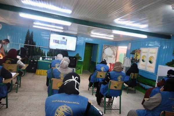 ksrelief clinics training covid zaatari