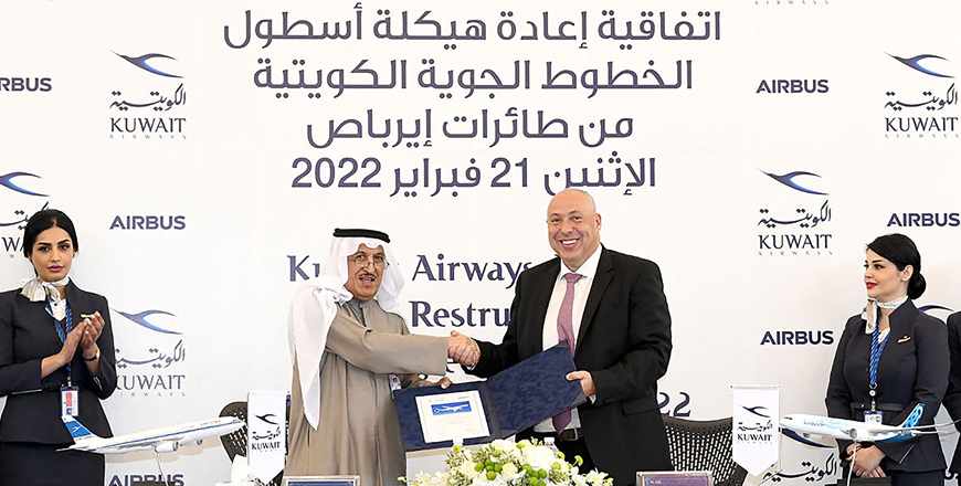 kuwait,airways,airbus,negotiations,corrections