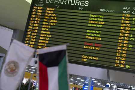 kuwait citizens entry civil aviation