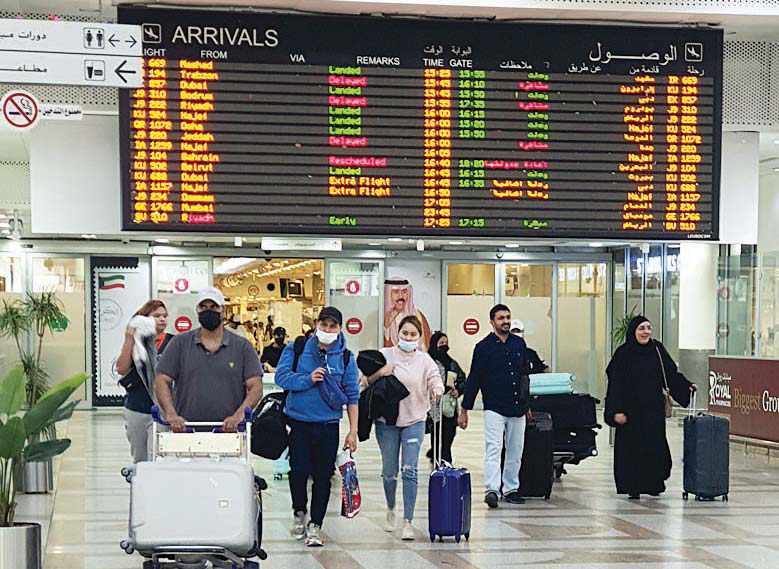 arab,kuwait,passengers,times,destinations