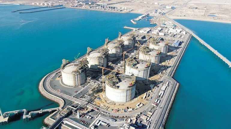 kuwait gas lng permanent facility