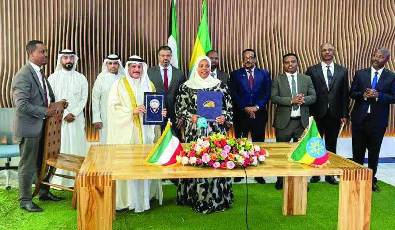 kuwait,agreement,workers,bilateral,ethiopian