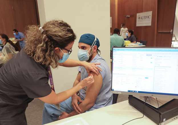 lebanon crisis covid vaccinations hit