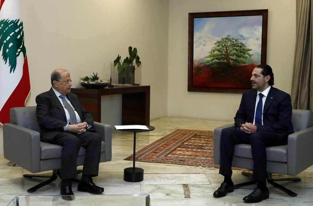 lebanon designate hariri government president