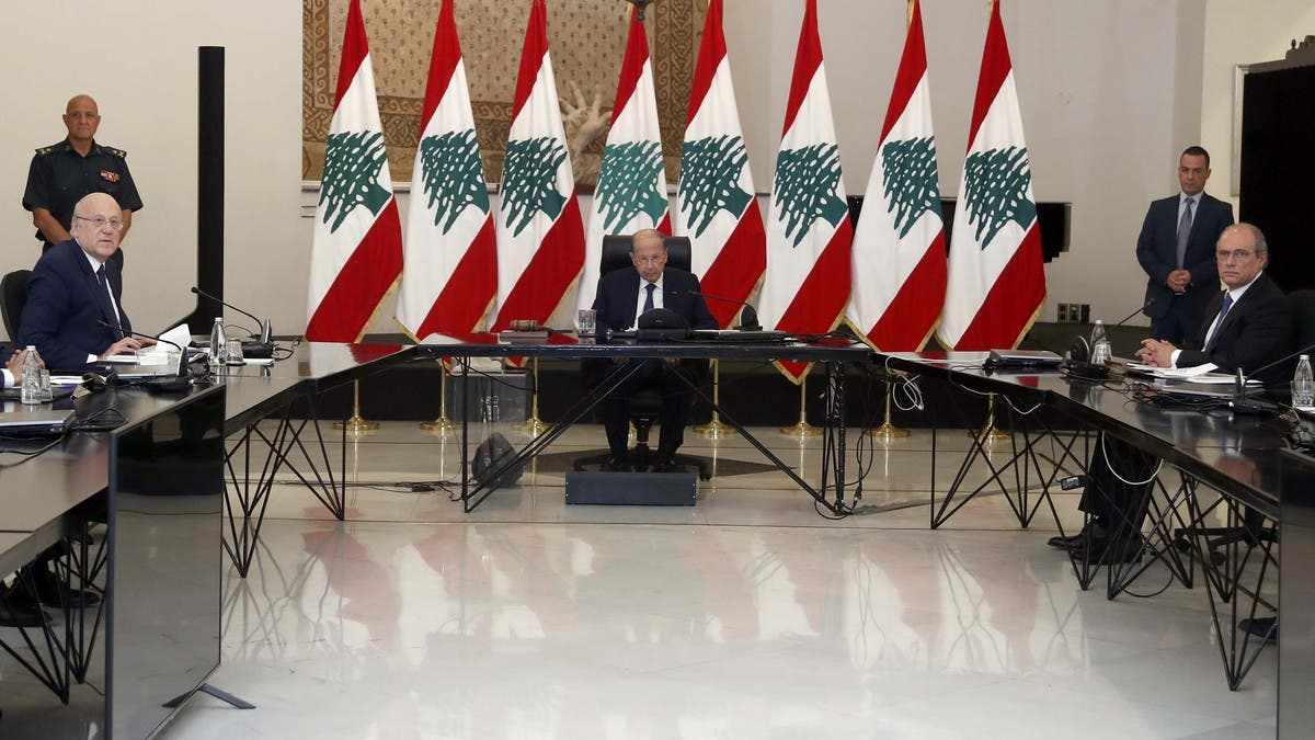 lebanon, govt, aoun, stresses, foreign, 