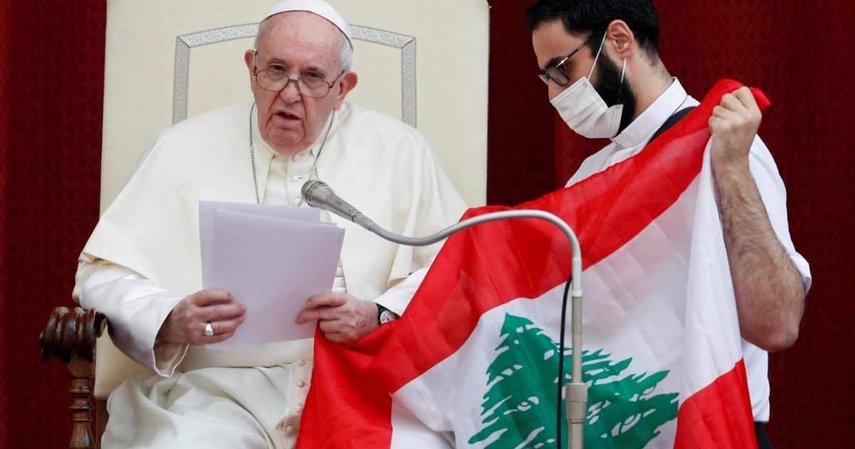 lebanon pope francis prayer country