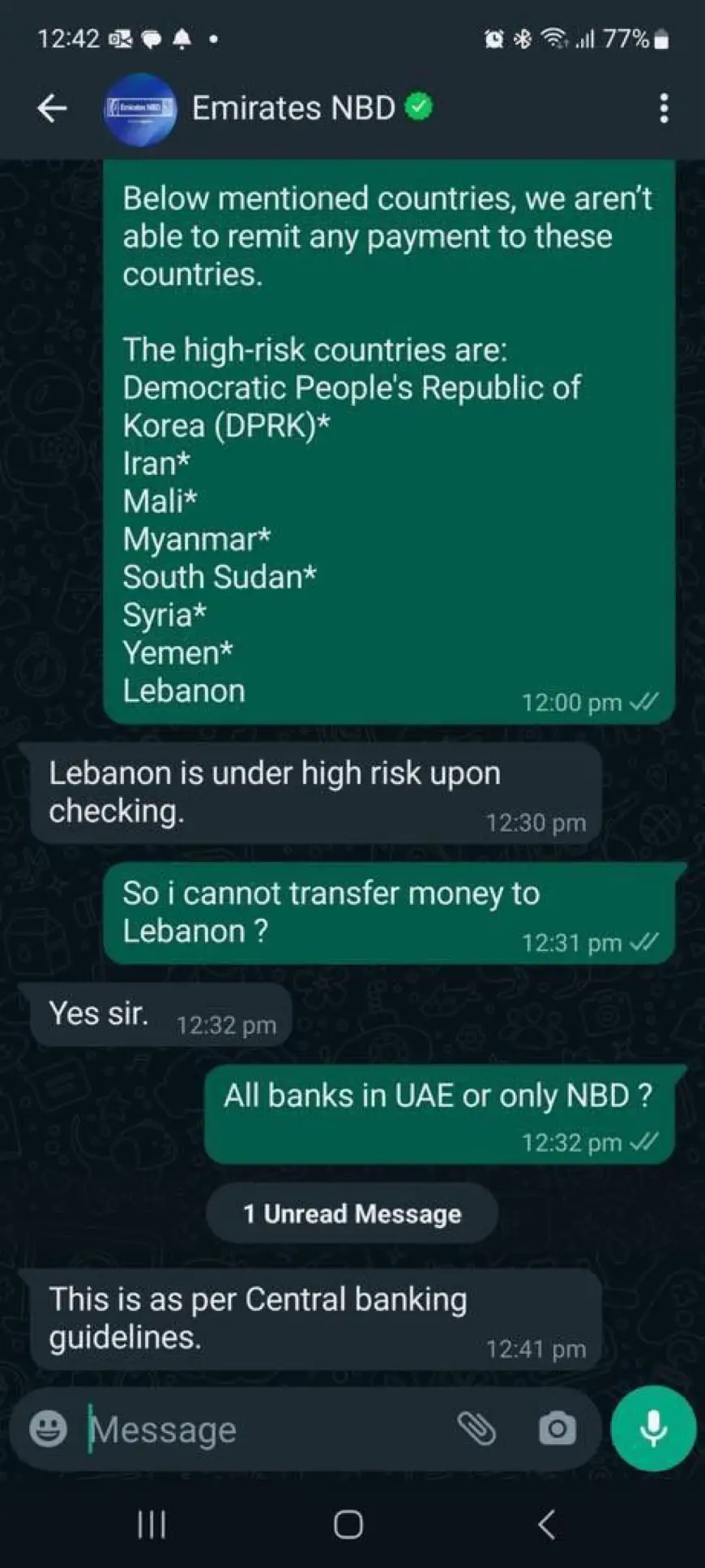 uae,lebanon,transactions,bank,banks