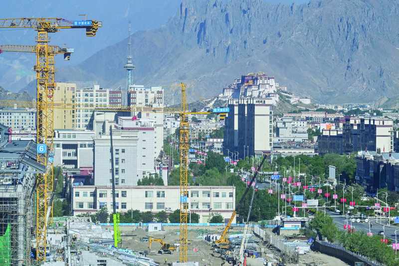 lhasa building boom tibet divisions
