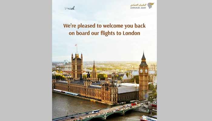 london, flights, guests, muscat, ensure, 