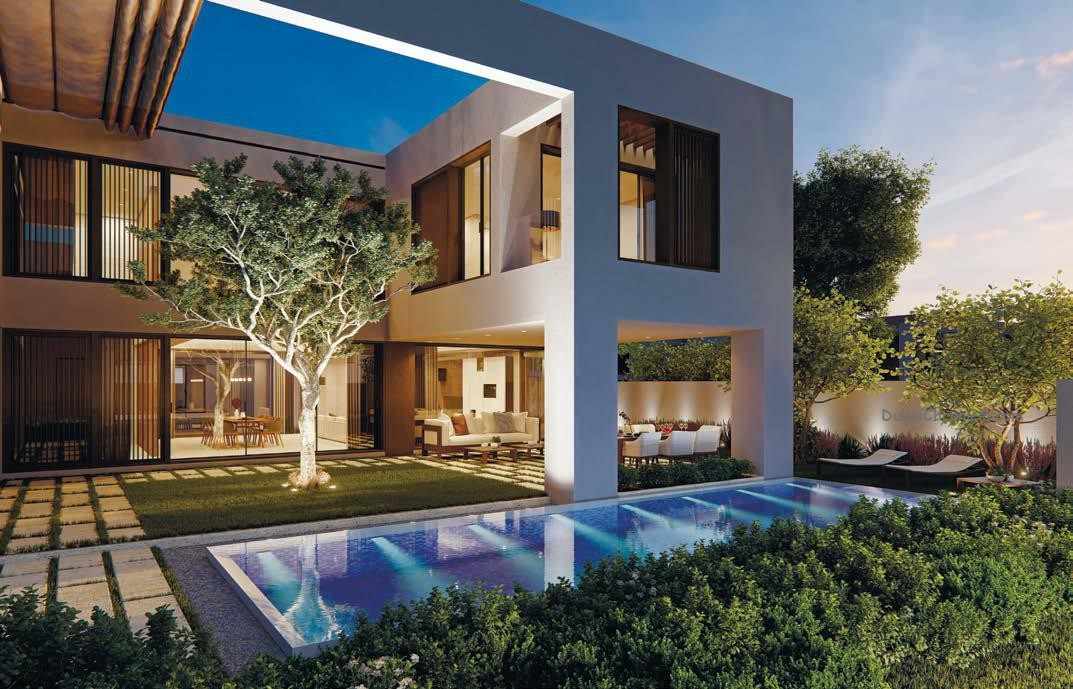 luxury villas project launch bedroom