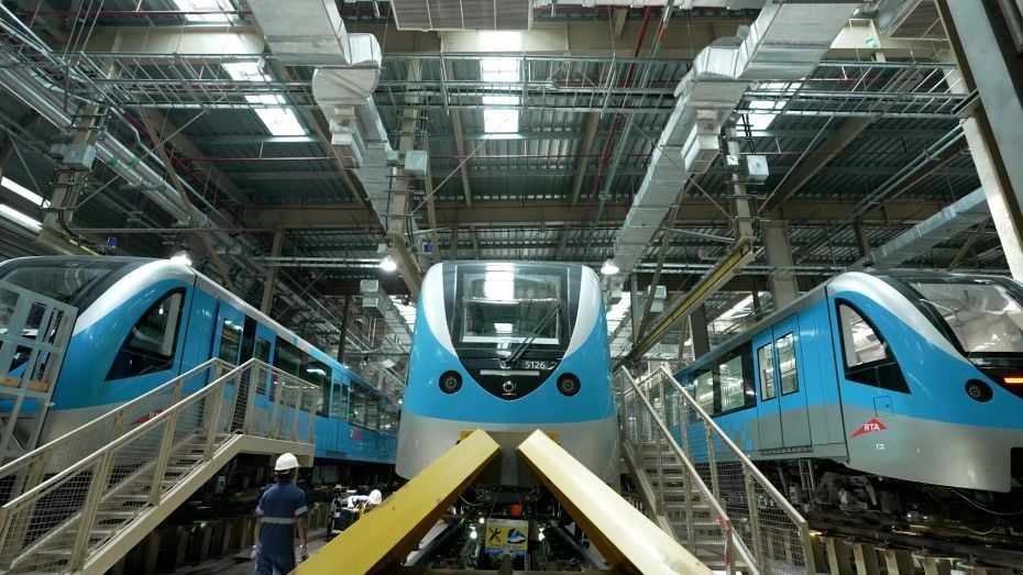 dubai,metro,milestone,maintenance,overhauling