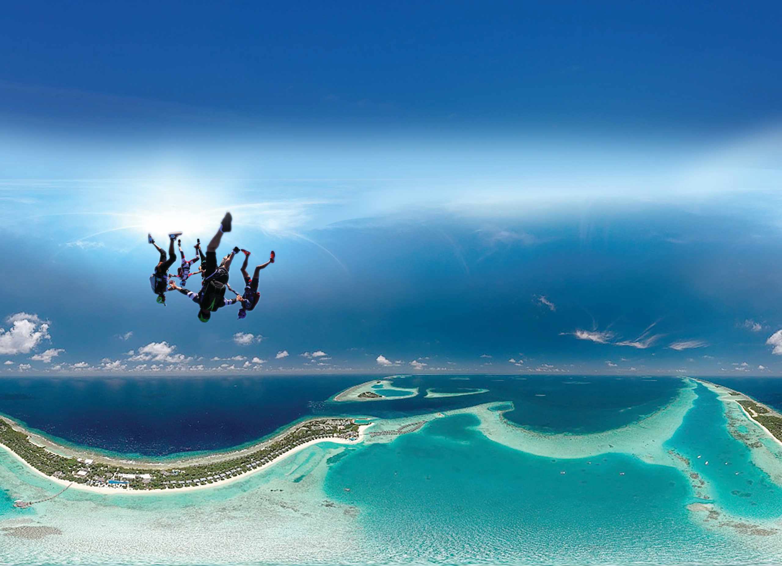 maldives kandima skydiving programme uae