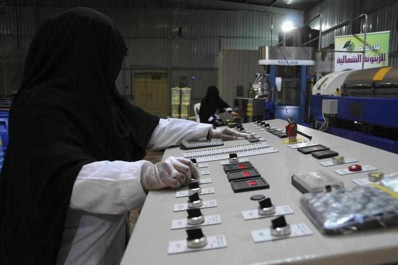 saudi,production,march,industrial,increased