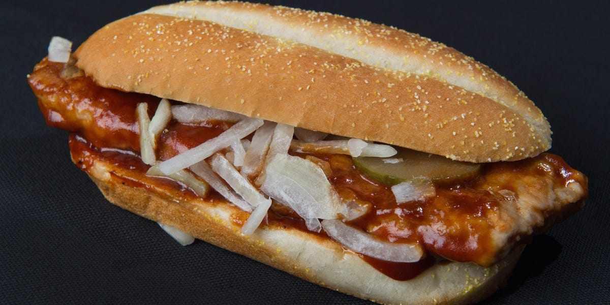 McDonald's is taking the McRib on a farewell tour. Here's why it will