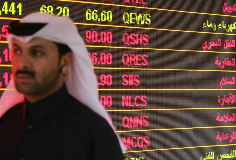 saudi,qatar,stocks,profit,losses
