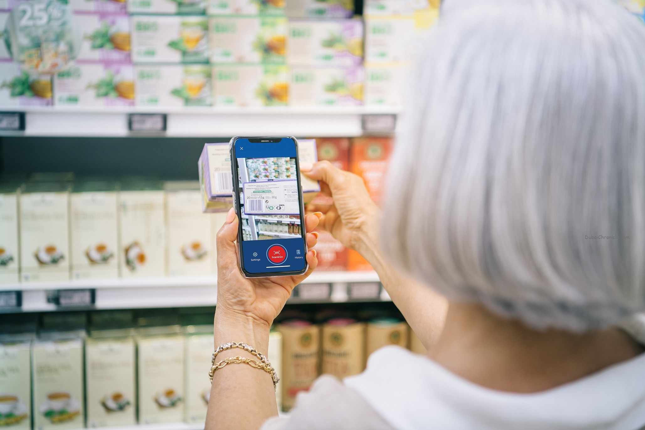 mobile scan carrefour enabled customers