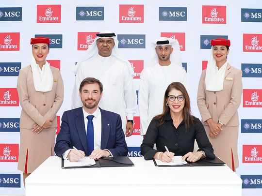 emirates,msc,cruises,partnership,cruise