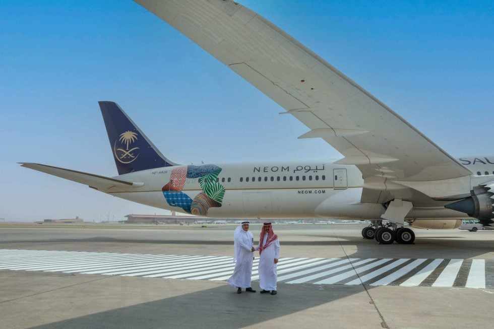 saudi,launch,neom,carrier,airlines