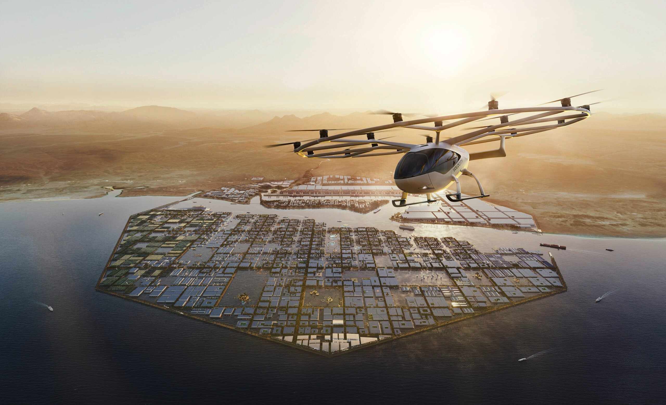 neom,urban,volocopter,mobility,investment