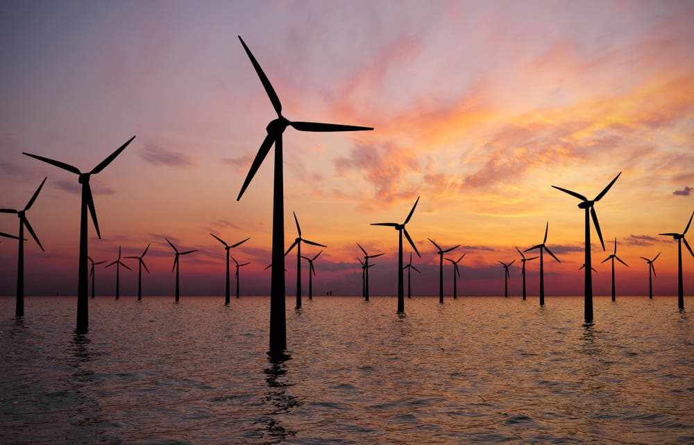 wind offshore farms houses green
