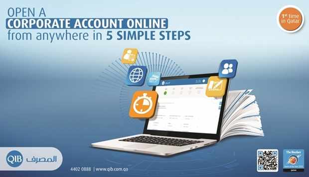 online,corporate,opening,qib,account
