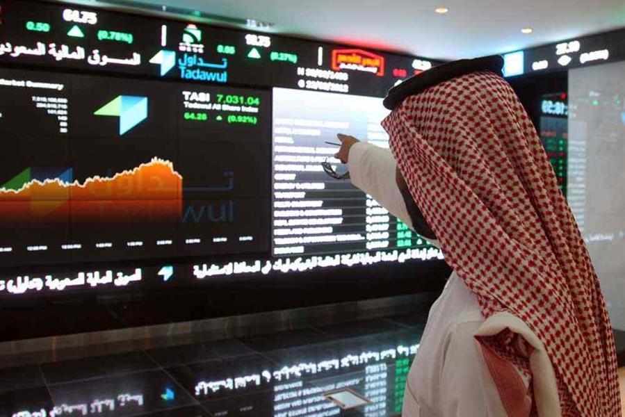 percent, saudi, gains, crude, stocks, 