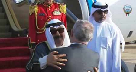 kuwait,king,prince,airport,emir