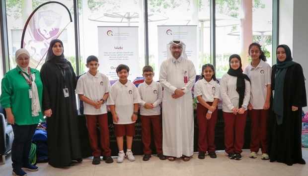 qatar,students,academy,charity,donation