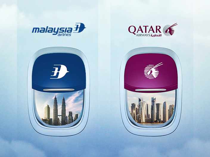 qatar,cooperation,mou,airways,malaysia