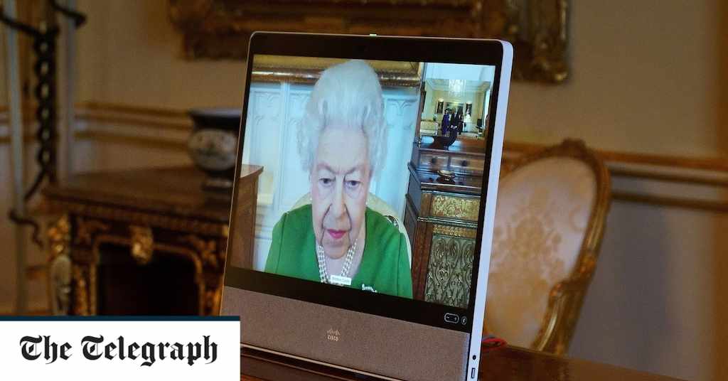 queen,virtual,engagements,covid,windsor