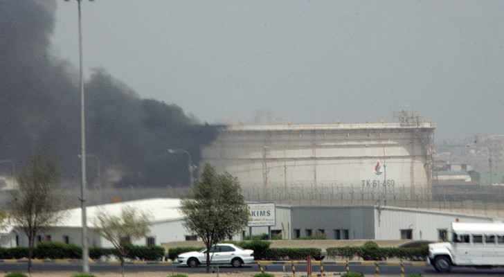 refinery, fire, kuwait, ahmadi, were, 