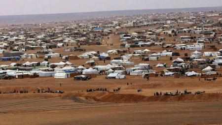 syrian,residents,assistance,jordan,camp