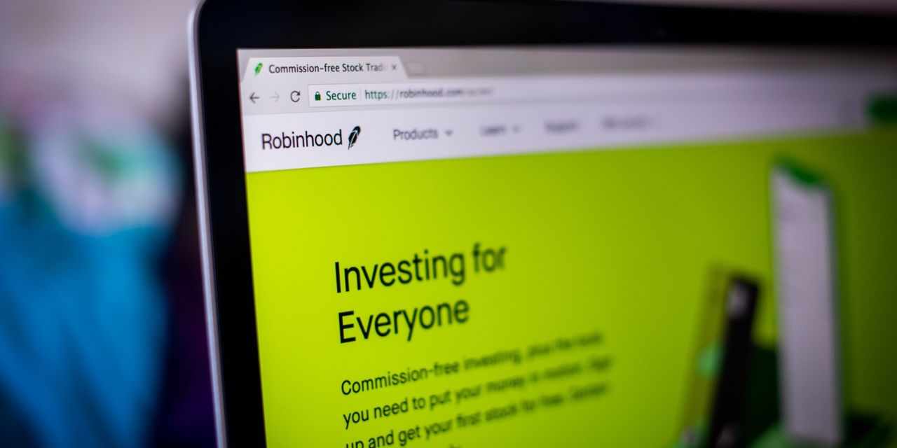 revenue robinhood filing enormous growth