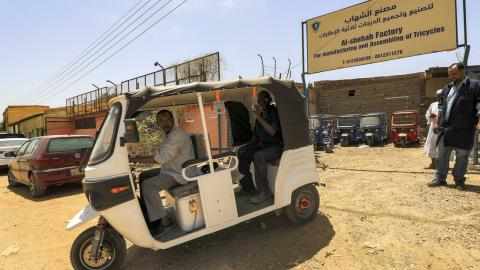 electric,sudan,environment,costs,rickshaws