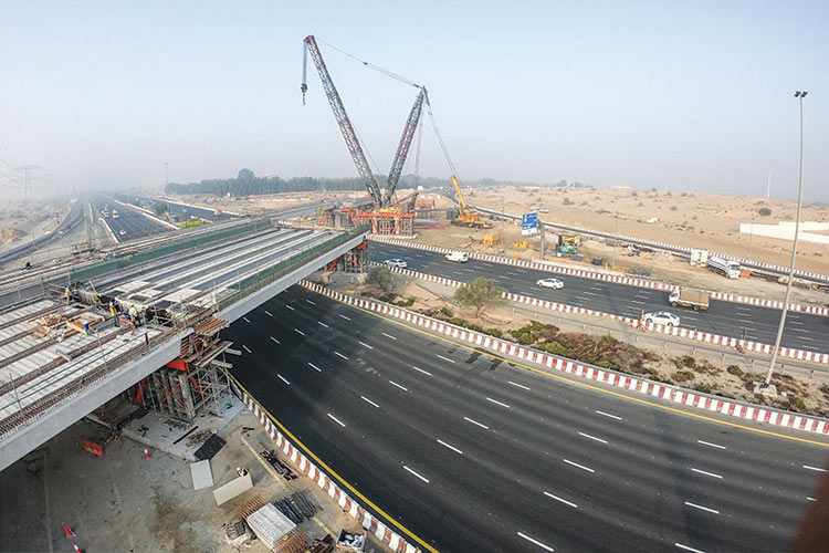 road khawaneej project progress works