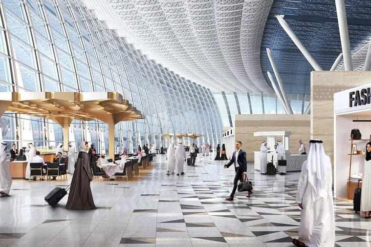 saudi,airport,expansion,travellers,serve